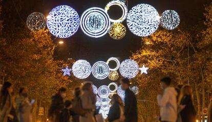 Llums de Nadal a Barcelona.