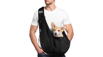 Bolso de hombro para transportar mascotas.