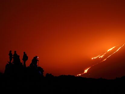 Ríos de lava en Guatemala