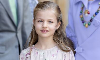 La princesa Leonor cumple 9 años.