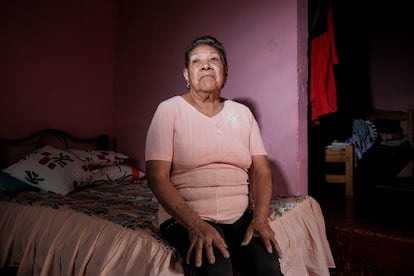 Hermencia Vega, mamá de Diuviseldo Torres, campesino asesinado en Fusagasugá, Cundinamarca.