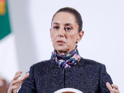 Claudia Sheimbaum el 28 de noviembre de 2024.