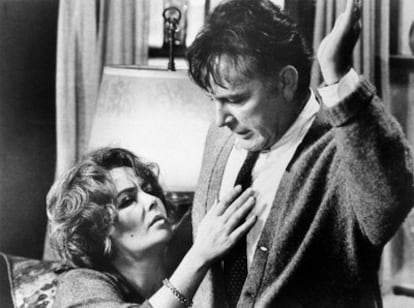 Elizabeth Taylor y Richard Burton, en una imagen de '¿Quién teme a Virginia Woolf?' (1966).