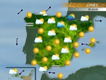 Continúa el ascenso de las temperaturas