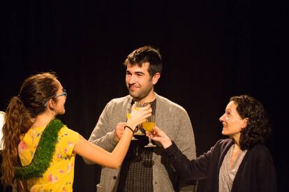 Una escena de 'Los hombres tristes'.