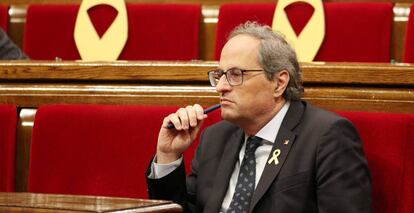 El presidente de la Generalitat, Quim Torra.