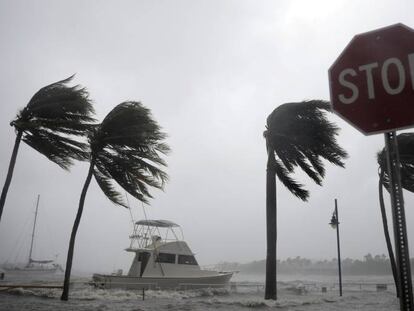 El hurac&aacute;n Irma, a su paso por Florida (EE UU), en septiembre.