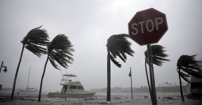 El hurac&aacute;n Irma, a su paso por Florida (EE UU), en septiembre.