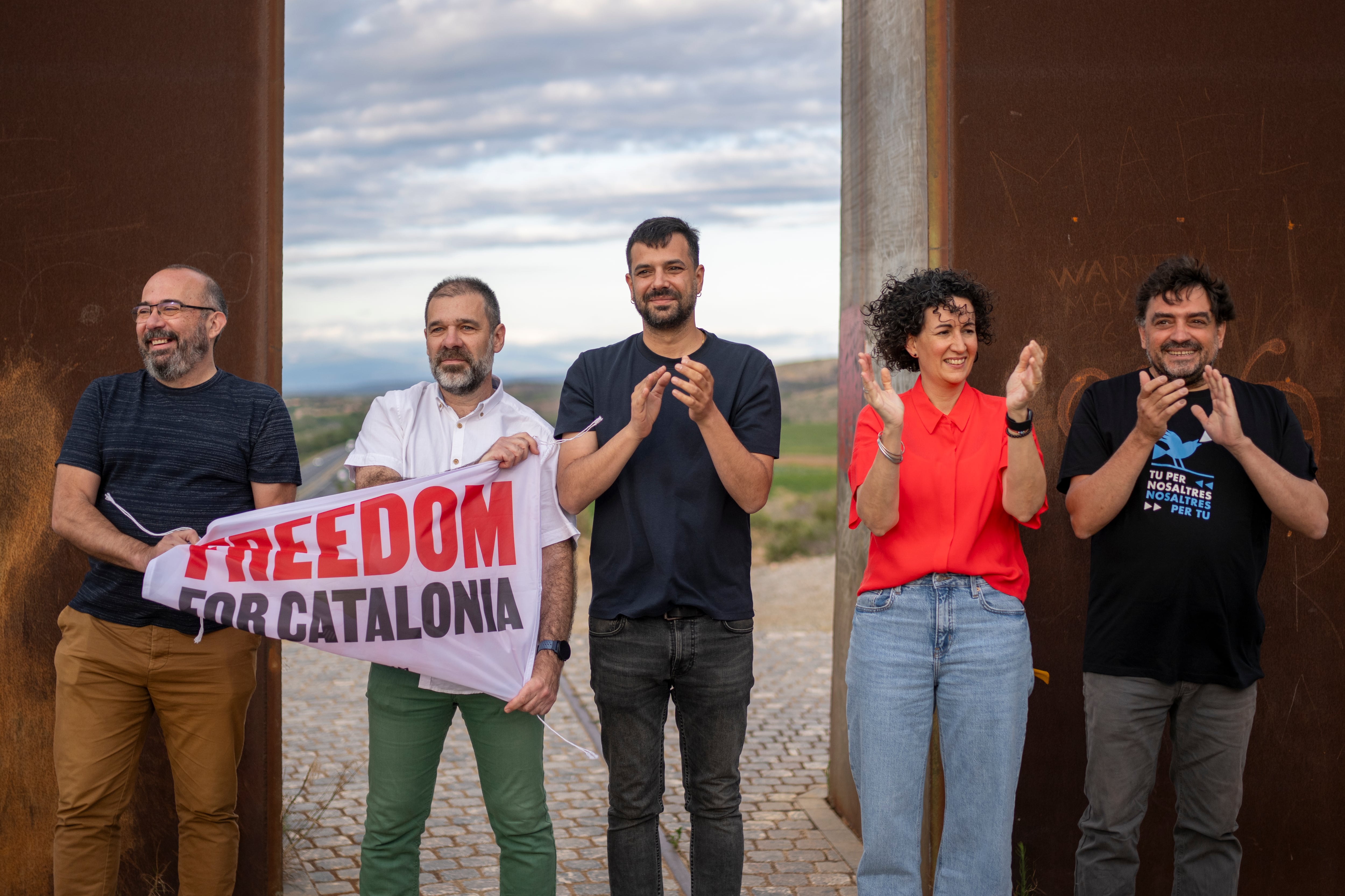 La llegada de Marta Rovira a Cataluña tras más de seis años huida en Suiza, en imágenes