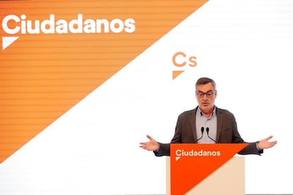 José Manuel Villegas, número dos de Ciudadanos.