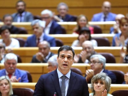 El PSOE registra en el Congreso una propuesta para eliminar el veto del Senado a la senda de estabilidad