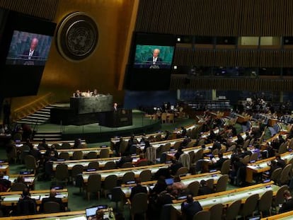 Sede de Naciones Unidas en Nueva York, Estados Unidos, el 27 de abril del 2015. 