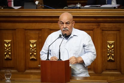 Darío Vivas durante una sesión de la Asamblea Nacional venezolana, en Caracas, en 2019.