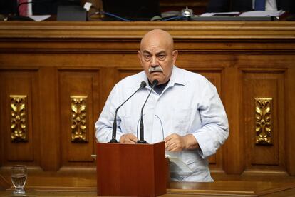 Darío Vivas durante una sesión de la Asamblea Nacional venezolana, en Caracas, en 2019.