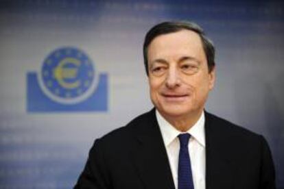 El presidente del Banco Central Europeo (BCE), Mario Draghi. EFE/Archivo