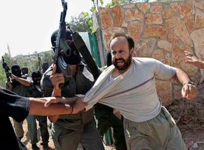 Milicianos de Al Fatah detienen al juez Saleh Freihat, partidario de Hamás, en Cisjordania.