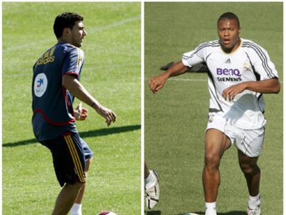 José Antonio Reyes y Julio Baptista.
