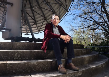 El climatólogo César Rodríguez Ballesteros, en la sede de la Aemet en Madrid.