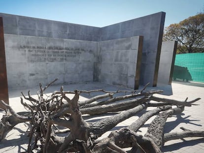 Estado actual del memorial a los fusilados en la Guerra Civil en el cementerio de La Almudena.
 