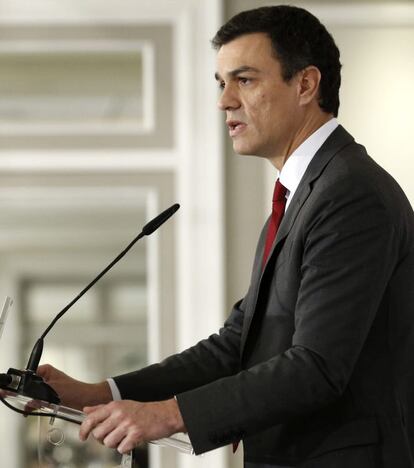 El secretario general del PSOE, Pedro Sánchez.
