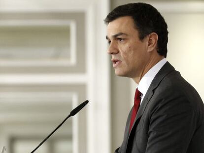 El secretario general del PSOE, Pedro S&aacute;nchez.