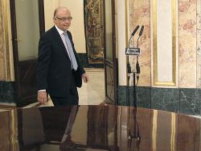 El ministro de Hacienda, Crist&oacute;bal Montoro. EFE/Archivo