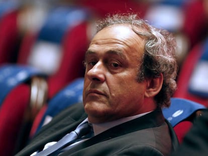 Platini, en agosto de 2015 en M&oacute;naco.