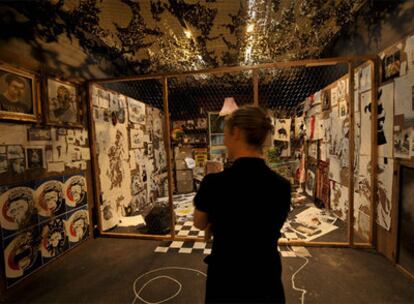 Una de las salas del museo muestra una recreación del estudio del artista realizada por él mismo