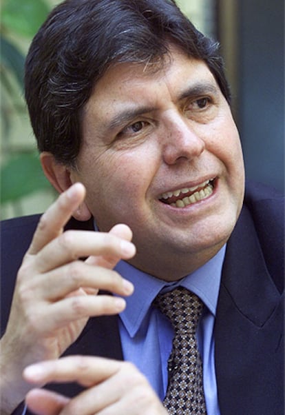 El presidente de Perú, Alan García.