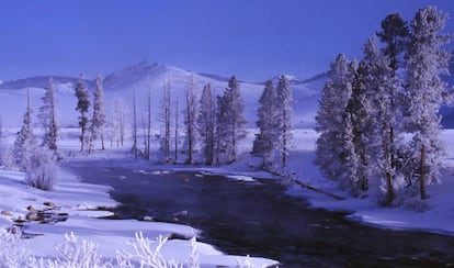 El río Salmón a su paso por Stanley en Idaho.