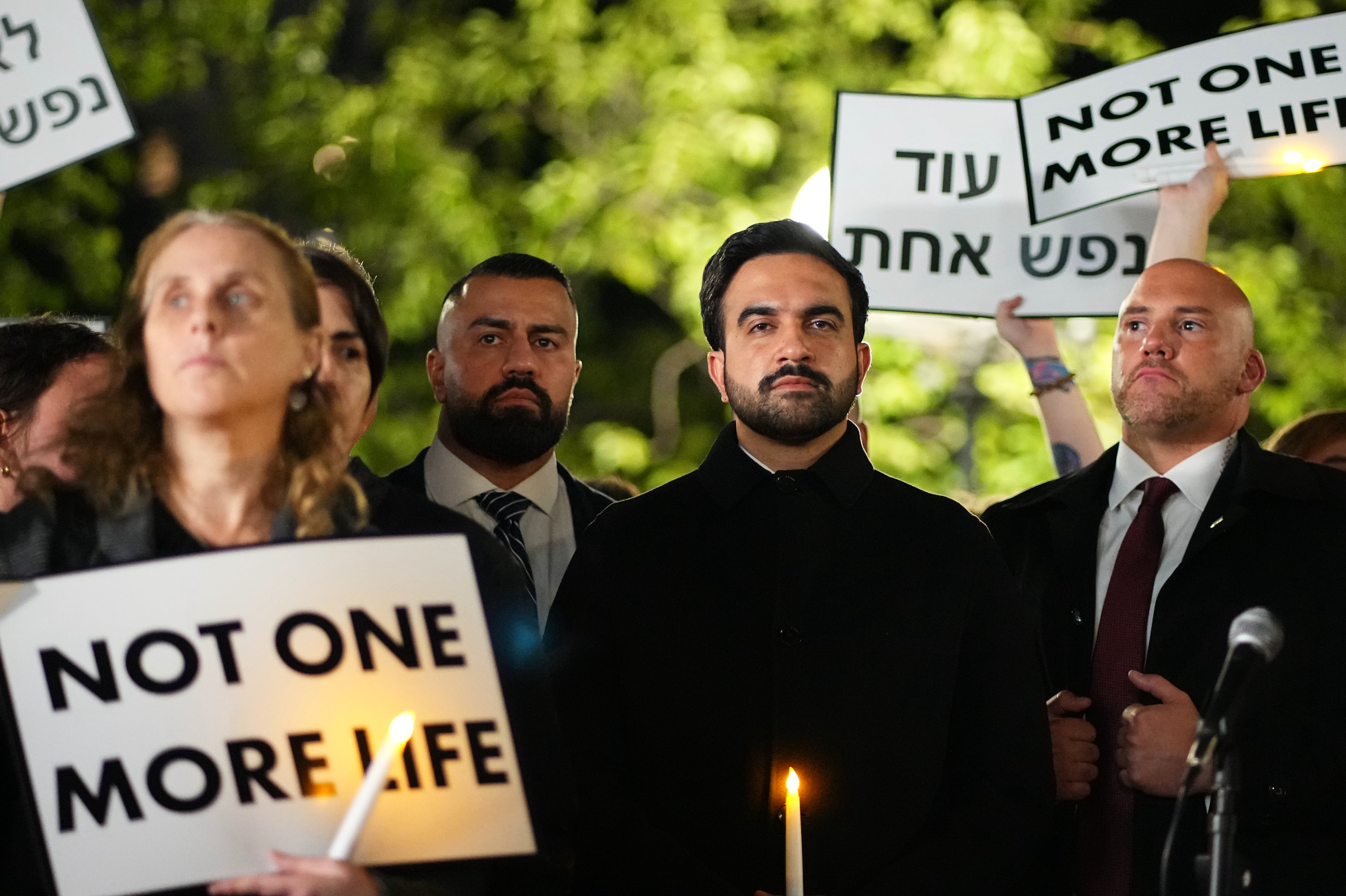 Mamdani هو المتظاهرون المؤيدون للفلسطينيين على الذهاب إلى عمل إحياء ذكرى ضحايا 7 تشرين الأول/أكتوبر