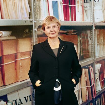 Marianne Birthler, administradora del archivo de la Stasi