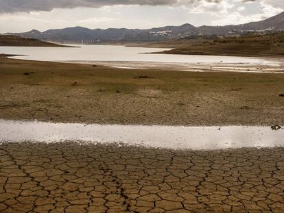 Embalse de la Viñuela, Málaga.