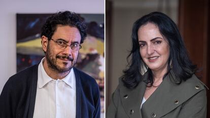 Iván Cepeda y María Fernanda Cabal