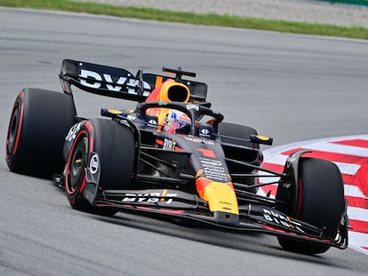 Max Verstappen en el Gran Premio de España 2023.