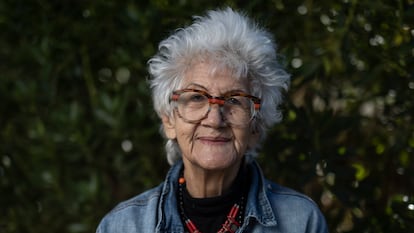 Aminta Ruiz, de 85 años, el viernes 15 de diciembre en Terrassa, Barcelona.