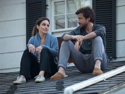 Tina Fey y Jason Bateman, en la película.