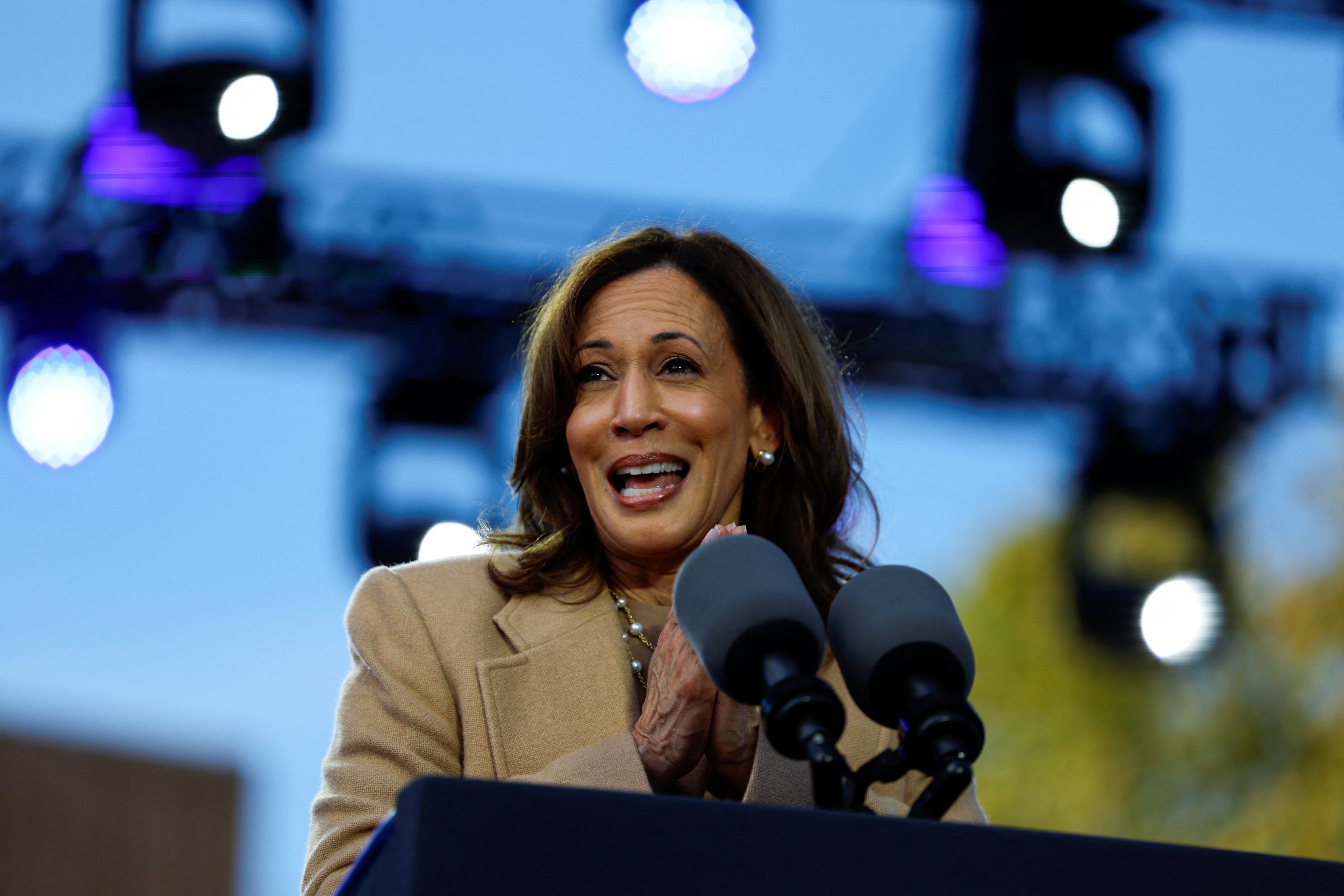 Kamala Harris, en Atlanta: “Necesitamos que todos en Georgia voten. Ustedes harán la diferencia”