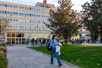 La Escuela de Ingenieros de Caminos de la Universidad Politcnica de Madrid, el pasado noviembre.