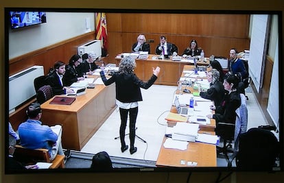Ester Quintana, declarant al judici.