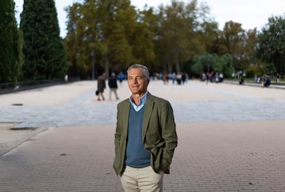 Plácido Barrios, en el centro de Madrid. 