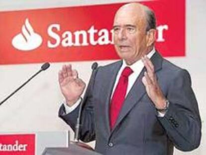 Emilio Botín, presidente de Banco Santander