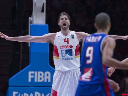 Gasol ante Parker, en la semifinal del Eurobasket