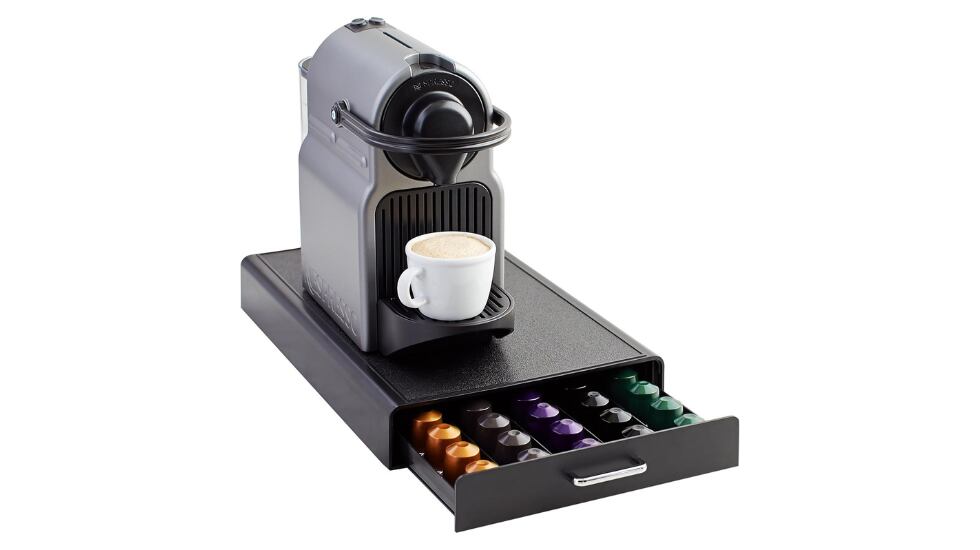 Cajón para cápsulas Nespresso.
