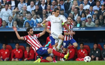 Di Mar&iacute;a durante la final de la Champions. 