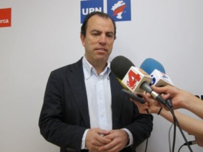 El secretario general de UPN, Carlos García Adanero.