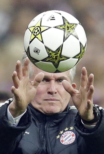 Jupp Heynckes durante el partido.