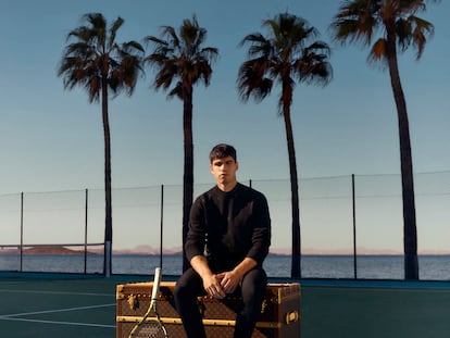 Tennis player Carlos Alcaraz has been a Louis Vuitton brand ambassador since August 2023.