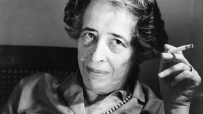 A filósofa Hannah Arendt