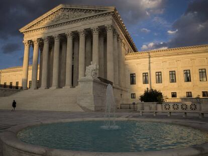 El Tribunal Supremo en Washington, Estados Unidos. 